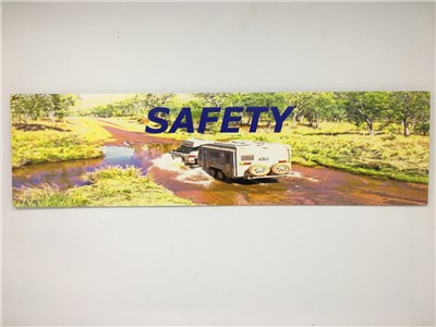 UNSPECIFIED MANUFACTURER SAFETY SIGNAGE FOR RESELLERS - DURABLE & CLEAR