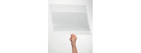 MANUFACTURER BRAND (NOT SPECIFIED) DURABLE WATER-RESISTANT POCKETS FOR OUTDOOR DISPLAYS