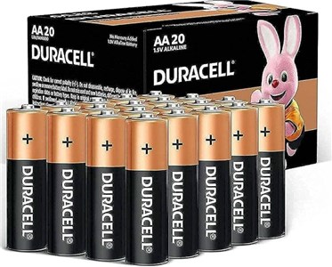 DURACELL RELIABLE AA ALKALINE BATTERIES FOR EVERYDAY DEVICES
