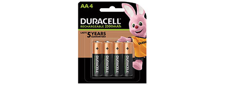 DURACELL RECHARGEABLE BATTERIES: LONG-LASTING POWER FOR GERALDTON