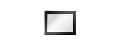 DURAFRAME A6 BLACK SELF-ADHESIVE INFO FRAME
