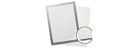 DURAFRAME GRIP A4 SILVER SELF-GRIPPING INFOFRAME