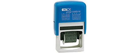 COLOP GREEN LINE ECO-FRIENDLY SELF-INKING STAMPS