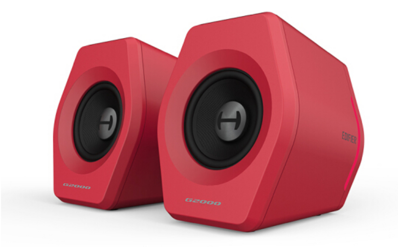 EDIFIER G2000 GAMING SPEAKERS - RED | CRYSTAL CLEAR AUDIO