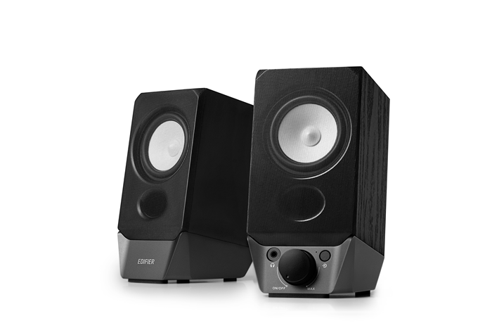EDIFIER R19BT BLUETOOTH BOOKSHELF SPEAKERS - BLACK
