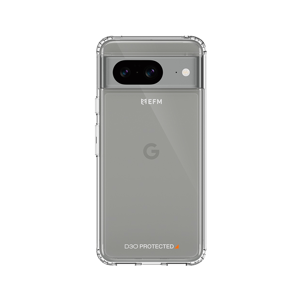 EFM ALTA D3O BIO CASE FOR GOOGLE PIXEL 8 - CLEAR PROTECTION