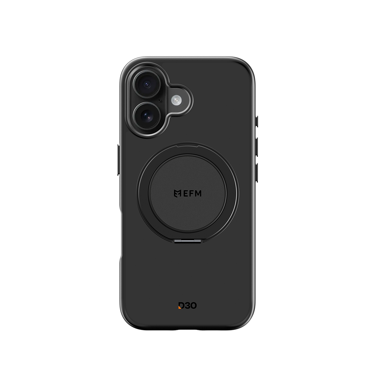 EFM ALTA IPHONE 16 PLUS CASE WITH D3O BIO - BLACK