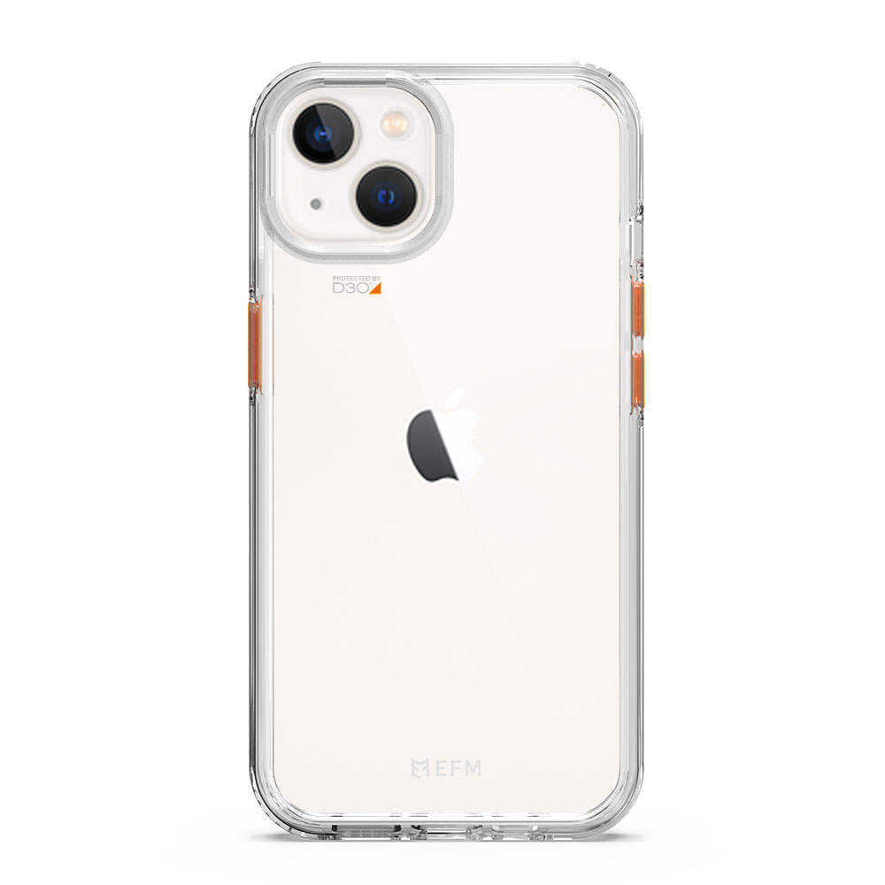 EFM ASPEN IPHONE 13 MINI CASE WITH D3O CRYSTALEX - CLEAR