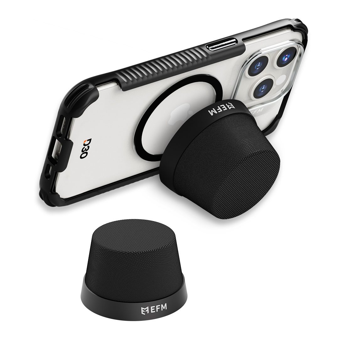 EFM CLOUDBREAK MAGTWIN BLUETOOTH SPEAKERS WITH MAGSAFE BLACK