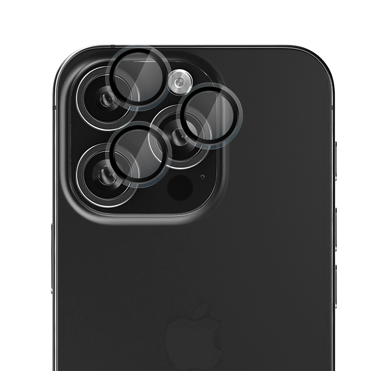 EFM CAMERA LENS ARMOUR FOR IPHONE 16 PRO/PRO MAX - CLEAR PROTECTION
