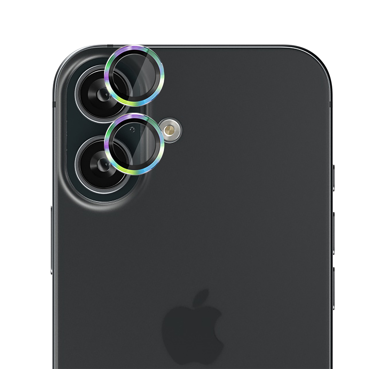 EFM RAINBOW CAMERA LENS ARMOUR FOR IPHONE 16/16 PLUS