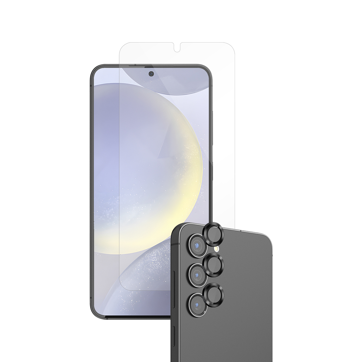 EFM 2-IN-1 SCREEN & CAMERA ARMOUR FOR SAMSUNG GALAXY S25