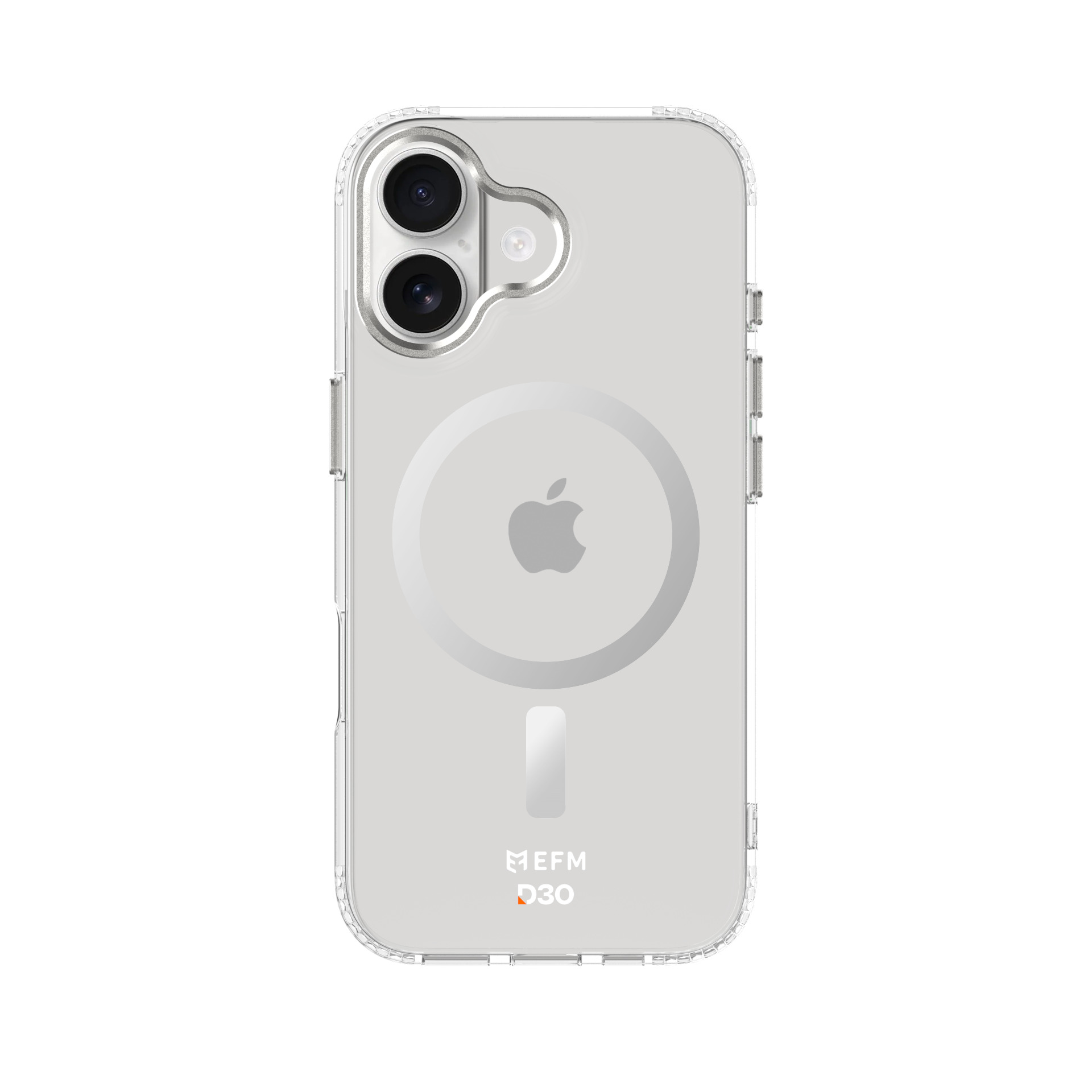 EFM VOLTA D3O BIO CASE FOR IPHONE 17 - CLEAR PROTECTION