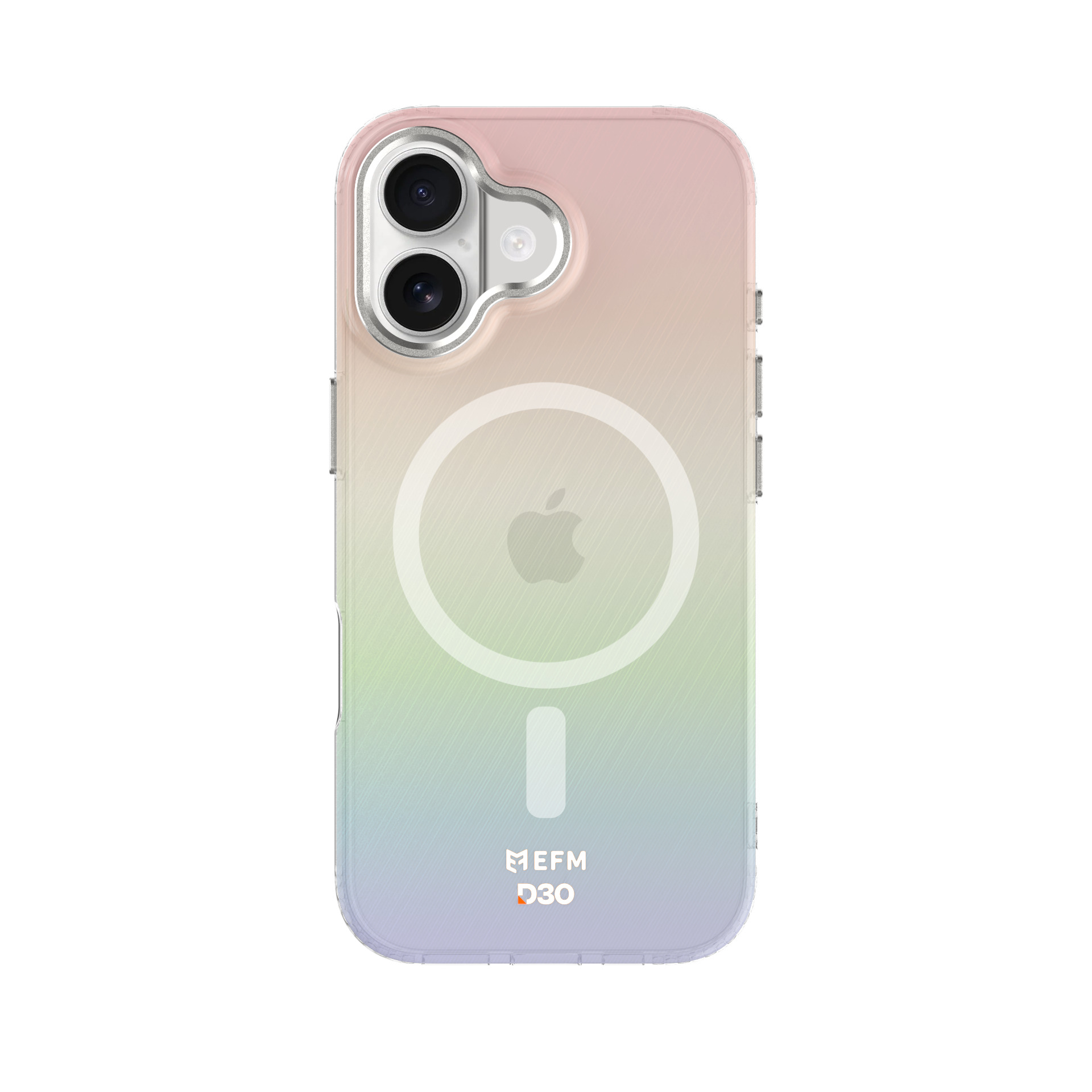 EFM VOLTA D3O BIO CASE FOR IPHONE 17 - IRIDESCENT PROTECTION