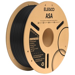 ELEGOO ASA BLACK 1.75MM FILAMENT 1KG FOR 3D PRINTING