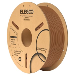 ELEGOO BROWN PLA FILAMENT 1.75MM 1KG FOR RELIABLE 3D PRINTING