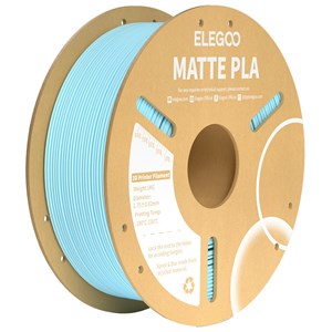 ELEGOO ICE BLUE PLA MATTE FILAMENT 1.75MM 1KG FOR 3D PRINTING