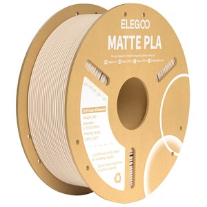 ELEGOO BEIGE PLA MATTE FILAMENT 1.75MM 1KG FOR 3D PRINTING