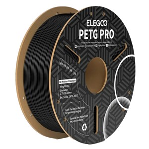 ELEGOO PETG PRO BLACK 1.75MM 1KG 3D PRINTER FILAMENT
