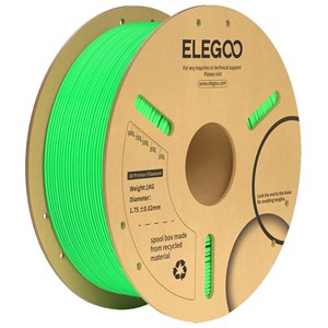 ELEGOO PLA+ LIGHT GREEN 1.75MM 1KG 3D PRINTER FILAMENT