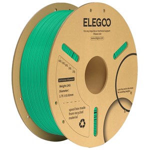 ELEGOO PLA+ SEA GREEN 1.75MM FILAMENT - STRONG 3D PRINTS