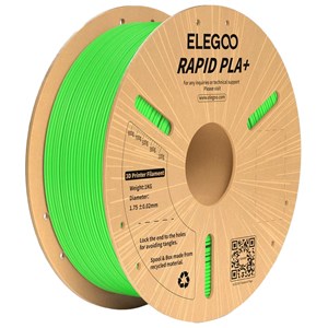 ELEGOO RAPID PLA+ GREEN FILAMENT 1.75MM 1KG FOR 3D PRINTING