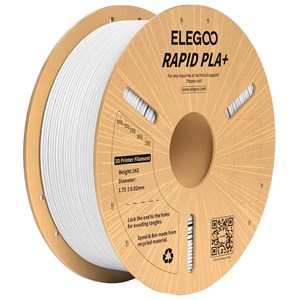 ELEGOO RAPID PLA+ WHITE FILAMENT 1.75MM 1KG FOR 3D PRINTING