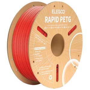 ELEGOO RAPID RED PETG 1.75MM FILAMENT 1KG FOR 3D PRINTING