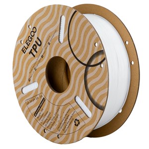 ELEGOO WHITE TPU FILAMENT 1.75MM 1KG FOR FLEXIBLE PRINTS