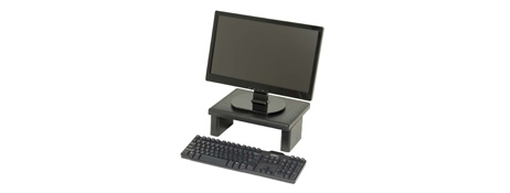 HEAVY DUTY MONITOR RISER FOR ERGONOMIC DESK SETUP