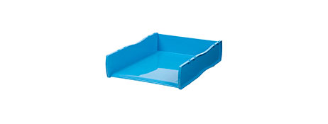 ESSELTE MARINE STORAGE TRAY - STACKABLE DESK ORGANIZER