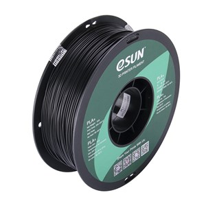 ESUN BLACK PLA+ 1.75MM FILAMENT FOR RELIABLE 3D PRINTS