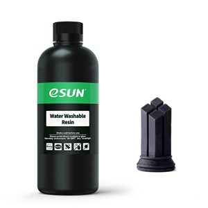 ESUN BLACK WATER WASHABLE RESIN FOR SLA 3D PRINTING