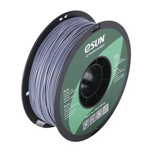 ESUN GREY PLA+ 1.75MM FILAMENT FOR RELIABLE 3D PRINTING