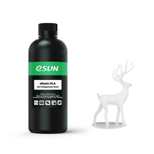 ESUN WHITE 500G PLA RESIN FOR HIGH-DETAIL RESIN 3D PRINTING