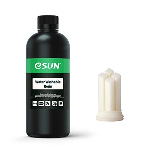 ESUN WHITE WATER WASHABLE SLA RESIN 500G - EASY CLEANUP