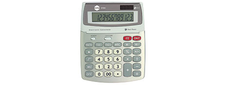 GENERIC/UNSPECIFIED MANUFACTURER 12 DIGIT SOLAR CALCULATOR FOR EXPERT ACCOUNTING NEEDS