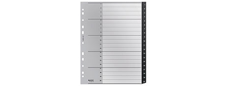 UNSPECIFIED MANUFACTURER EXTRA WIDE A4 DIVIDERS 1-20 FOR CLEAR FILING