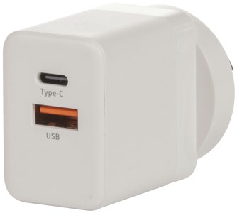 GENERIC/MANUFACTURER NAME PLACEHOLDER COMPACT 30W GAN USB-C PD & QC 3.0 FAST WALL CHARGER