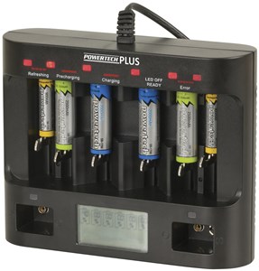 GENERIC POWER SOLUTIONS RELIABLE FAST CHARGER FOR STANDARD RECHARGEABLE BATTERIES