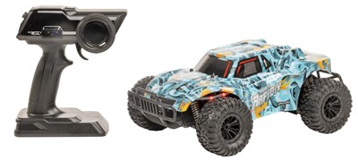 UNSPECIFIED MANUFACTURER 1:16 SCALE RC CAR WITH COLOUR CHANGING RGB LEDS & 20KM/H SPEED