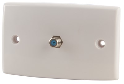 UNSPECIFIED MANUFACTURER FLUSHMOUNT TV WALL SOCKET - STANDARD POWER POINT SIZE