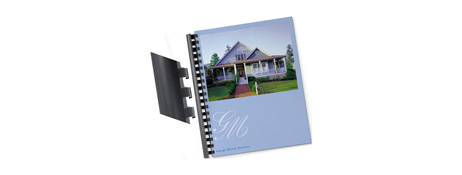 GBC 10MM PLASTIC BINDING COMBS FOR PROFESSIONAL DOCUMENTS