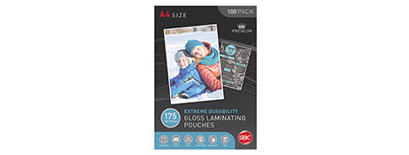 GBC PREMIUM LAMINATING POUCHES FOR DOCUMENT PROTECTION