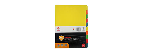 GBC BINDING TAB DIVIDERS FOR PROFESSIONAL DOCUMENT ORGANIZATION