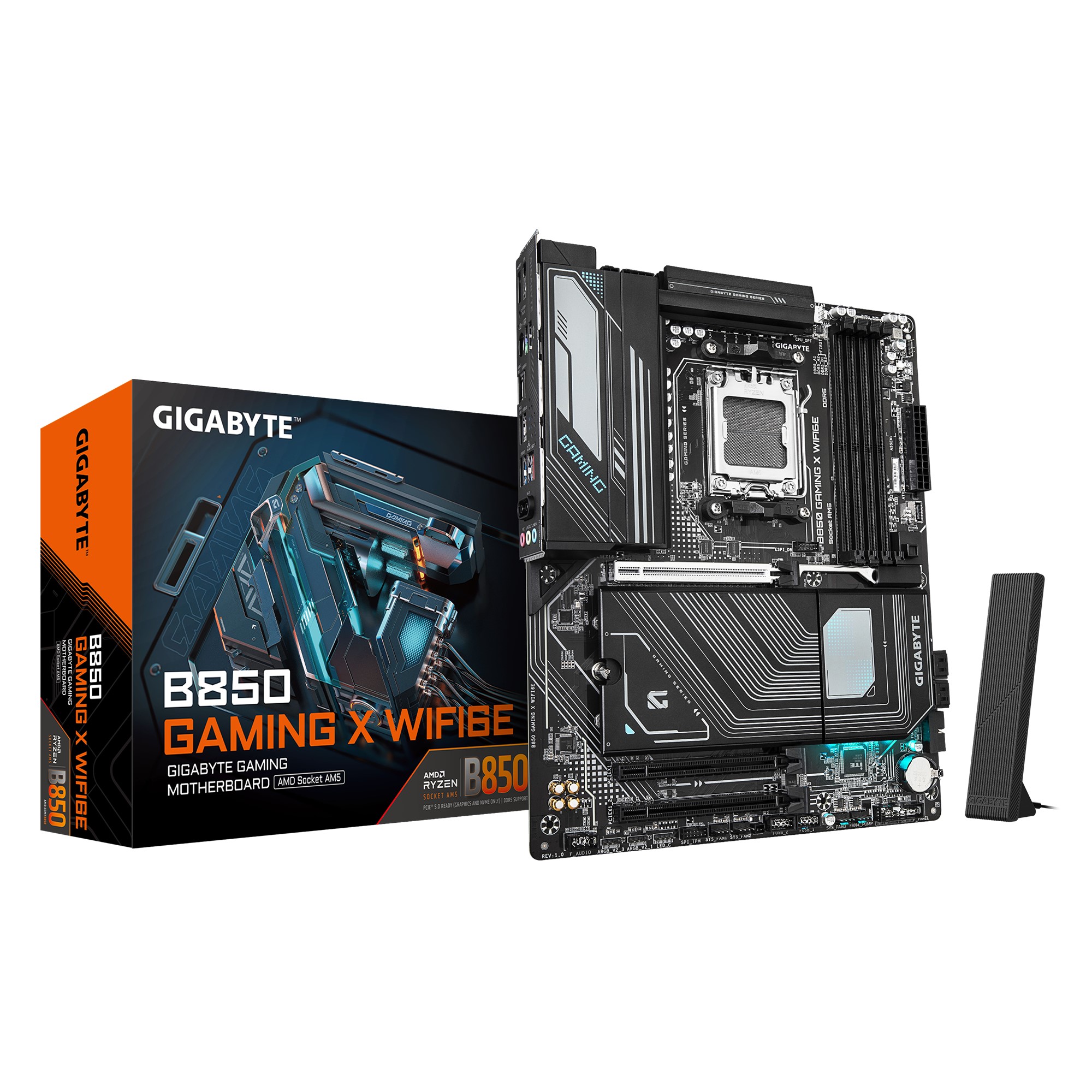 GIGABYTE B850 GAMING X WIFI 6E MOTHERBOARD FOR PC BUILDS