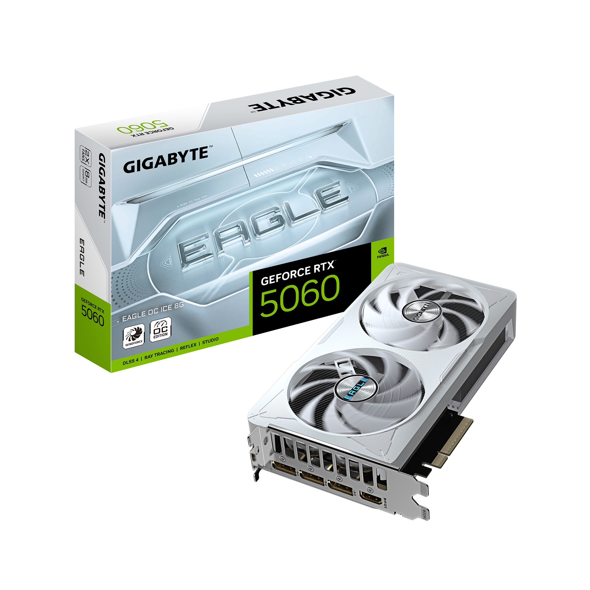 GIGABYTE EAGLE RTX 4060 OC 8GB GRAPHICS CARD FOR GAMING