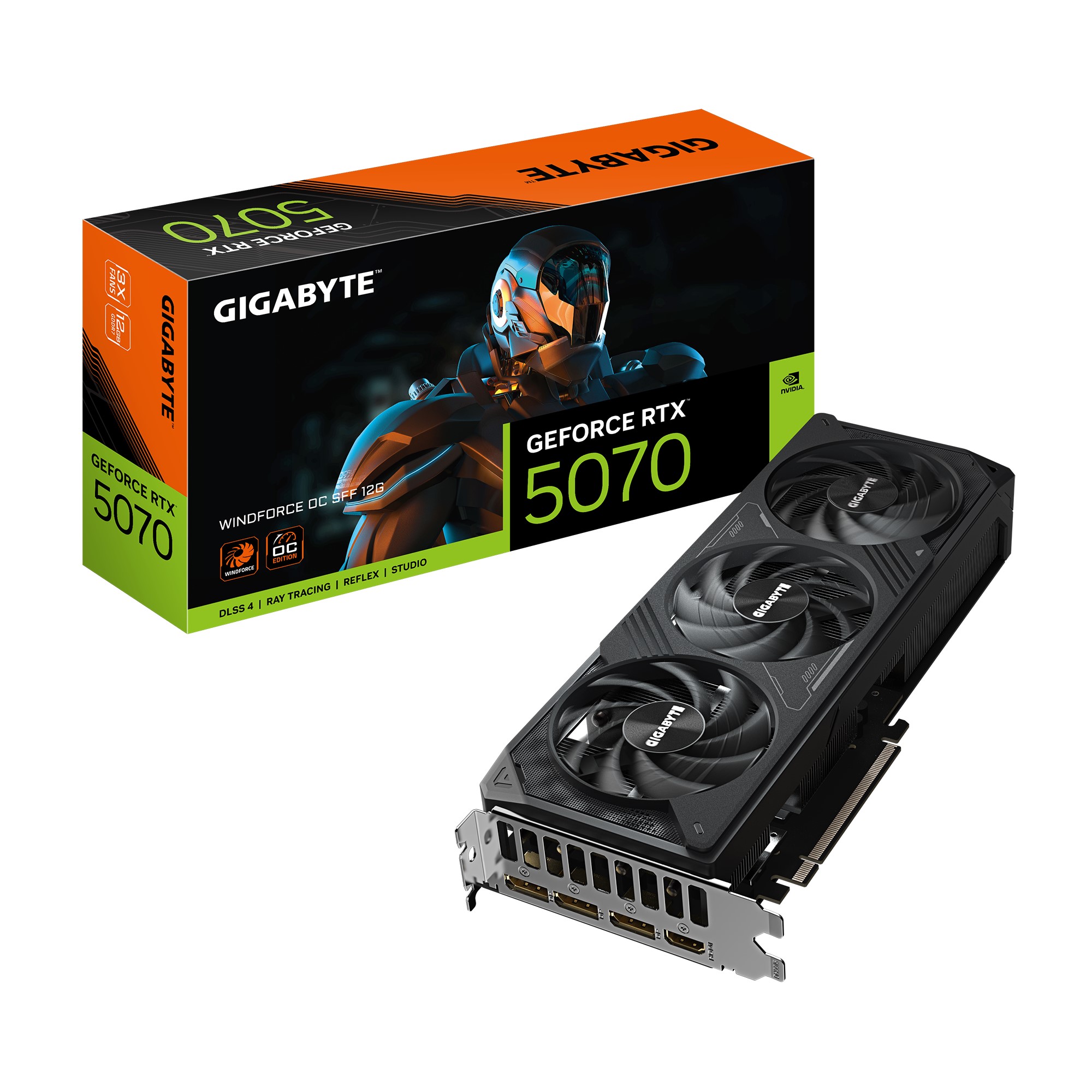 GIGABYTE GEFORCE RTX 4070 WF3 OC 12GB GRAPHICS CARD