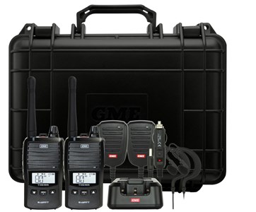 GME TX6165 5W UHF HANDHELD RADIO TWIN PACK FOR GERALDTON