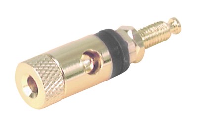 UNSPECIFIED MANUFACTURER GOLD PLATED BINDING POSTS FOR SPEAKER CABLE CONNECTIONS